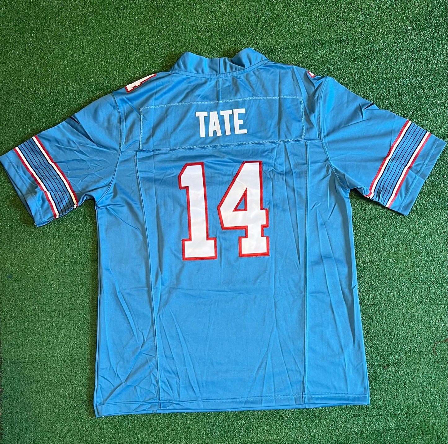 Tennessee Titans Carnell Tate Blue Jersey