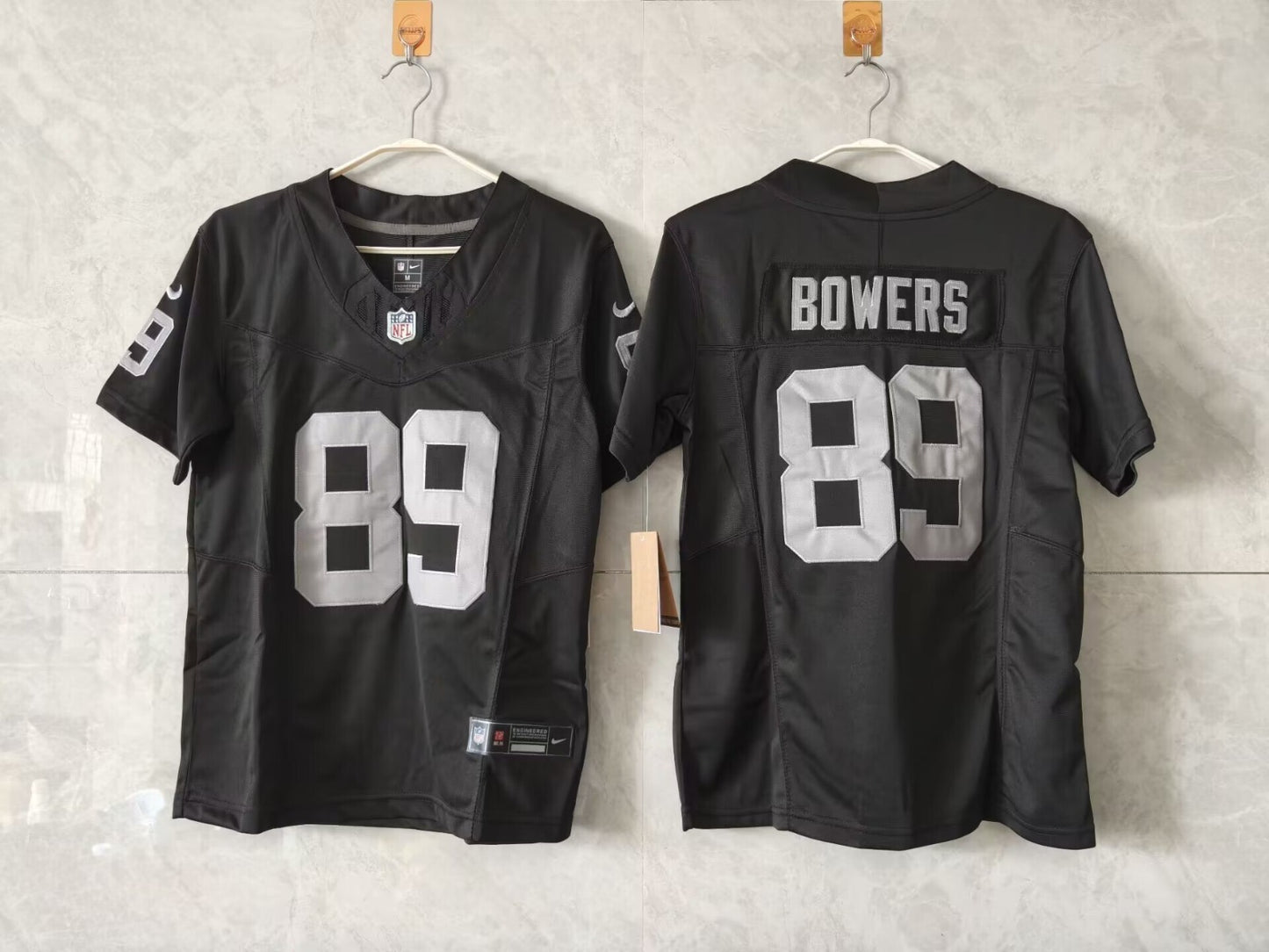 LAS VEGAS BROCK BOWERS BLACK JERSEY