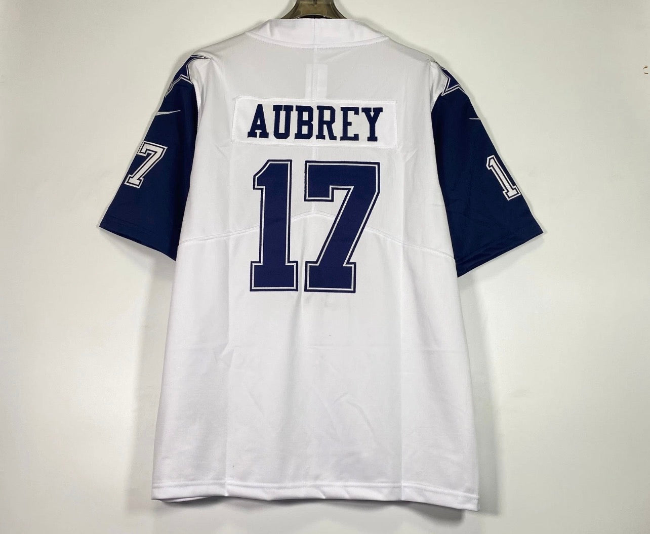DALLAS COWBOYS BRANDON AUBREY WHITE JERSEY