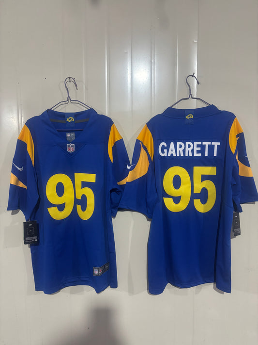 LOS ANGELES RAMS MYLES GARRETT BLUE JERSEY