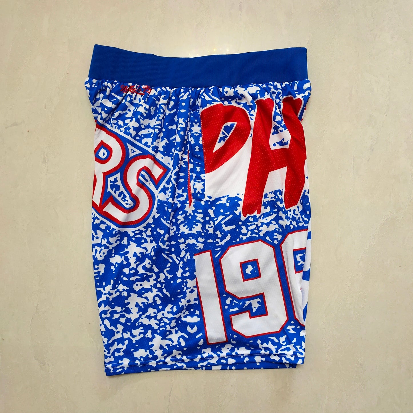 PHILIDELPHIA 76ERS BLUE SHORTS