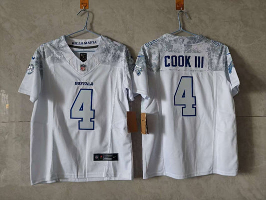 BUFFALO BILLS JAMES COOK III RIVAL JERSEY