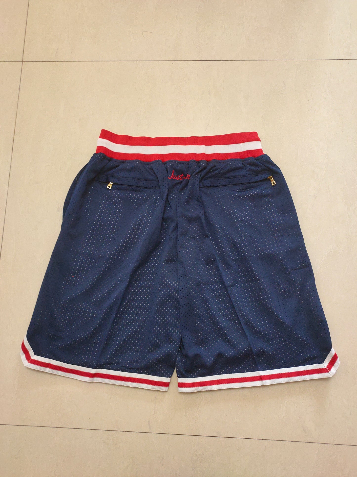 NEW ENGLAND PATRIOT'S BLUE SHORTS