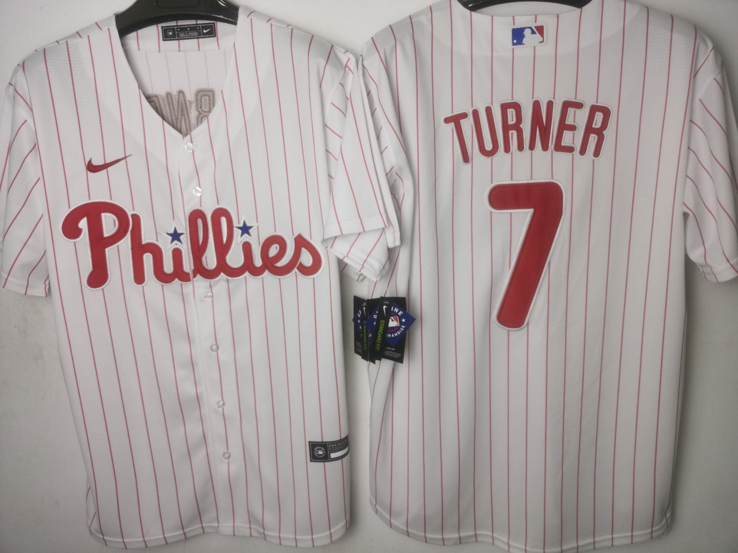 Philadelphia Phillies Trea Turner White Jersey
