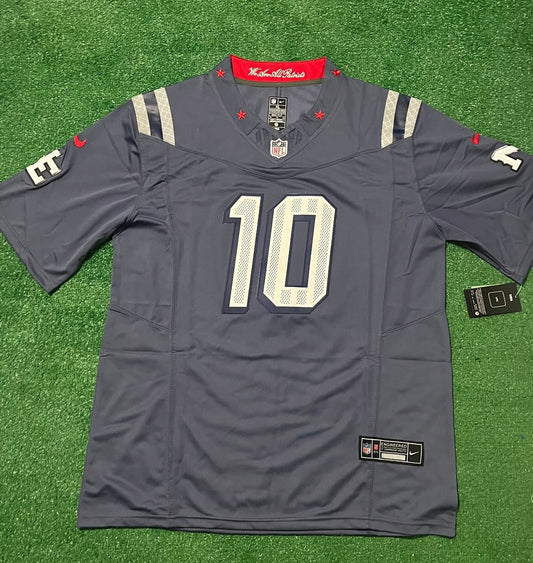 New England Patriots Drake Maye rivalry jersey ￼