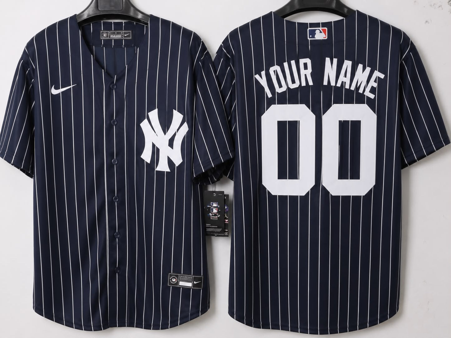 NEW YORK YANKEES CUSTOM BLUE JERSEY