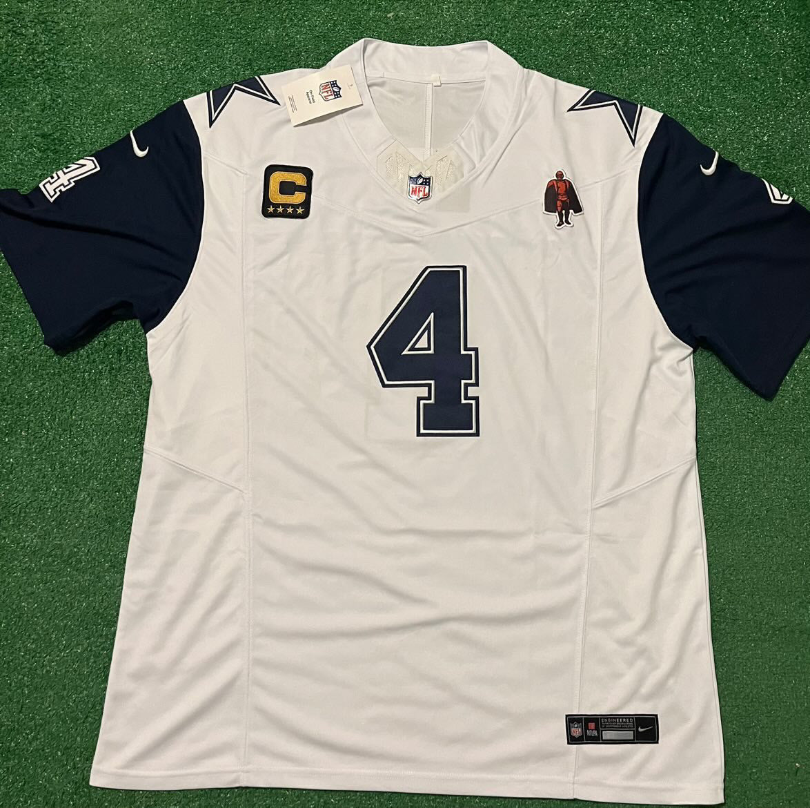 Dallas Cowboys Dak Prescott Color Rush jersey ￼