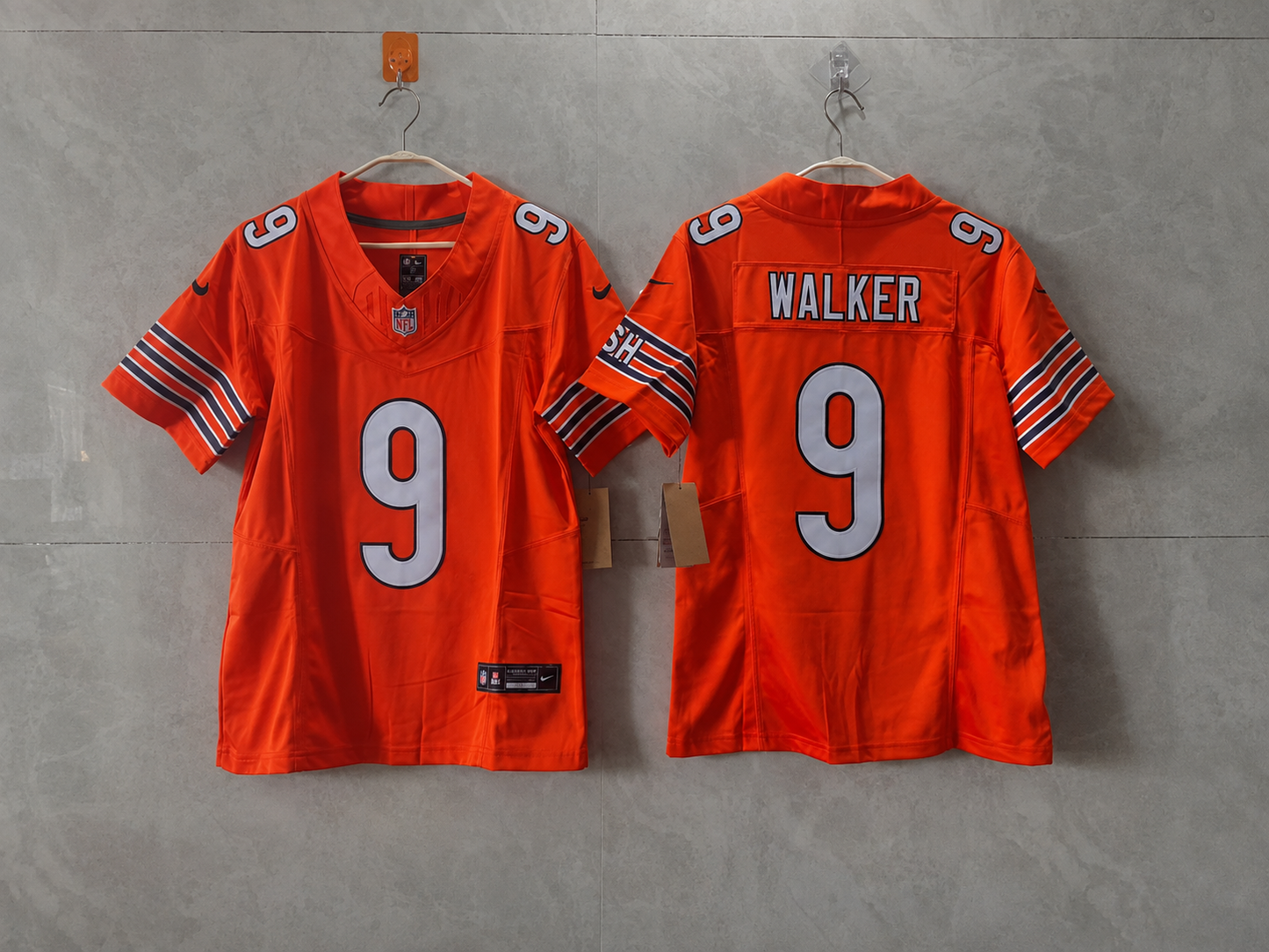 CHICAGO BEARS JAHDAE WALKER ORANGE JERSEY