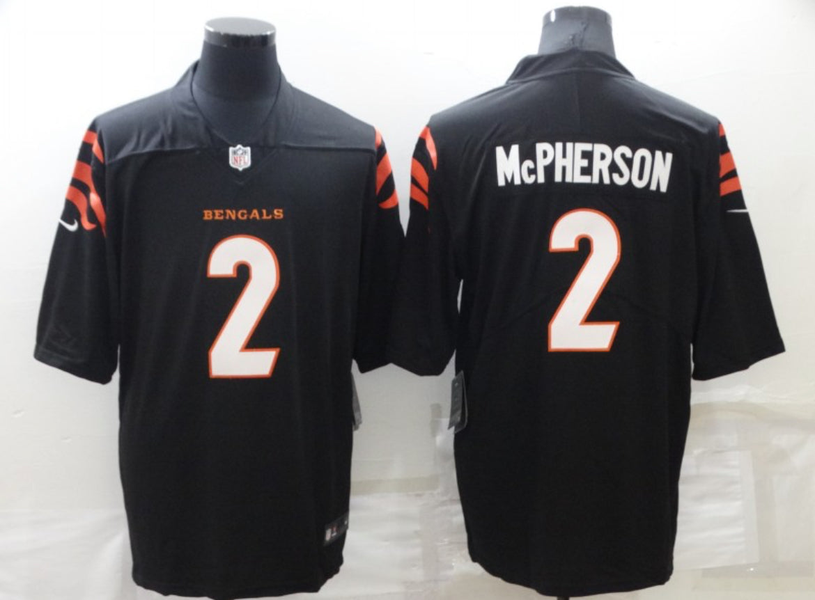 Evan McPherson Cincinnati Bengals Nike Game Jersey - Black