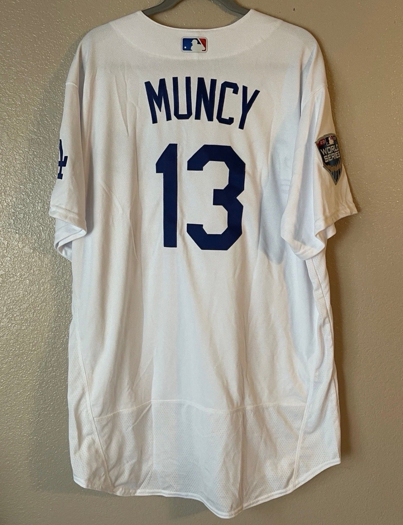 LOS ANGELES DODGERS MAX MUNCY WHITE JERSEY