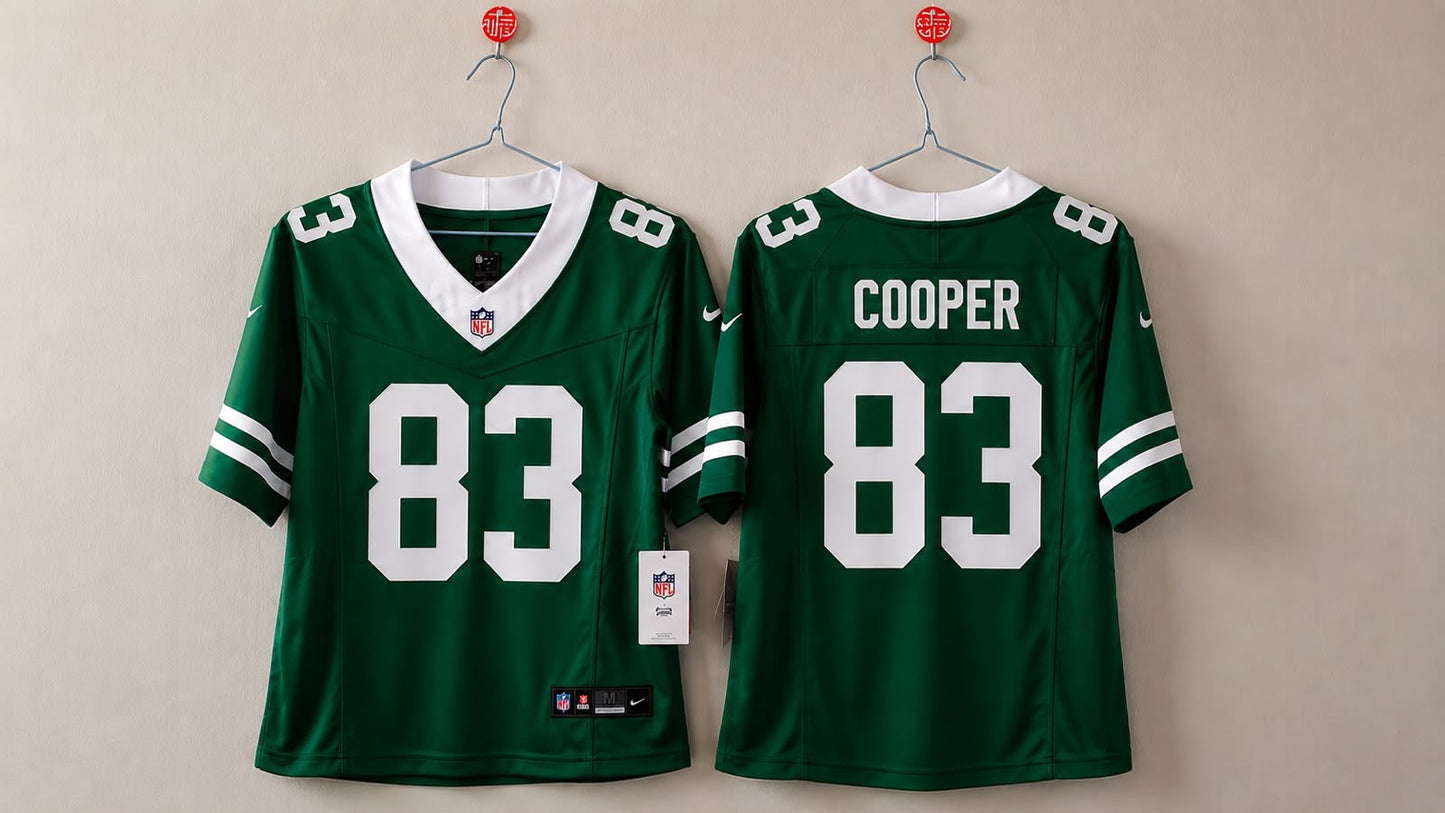 NEW YORK JETS OMAR COOPER JR GREEN JERSEY