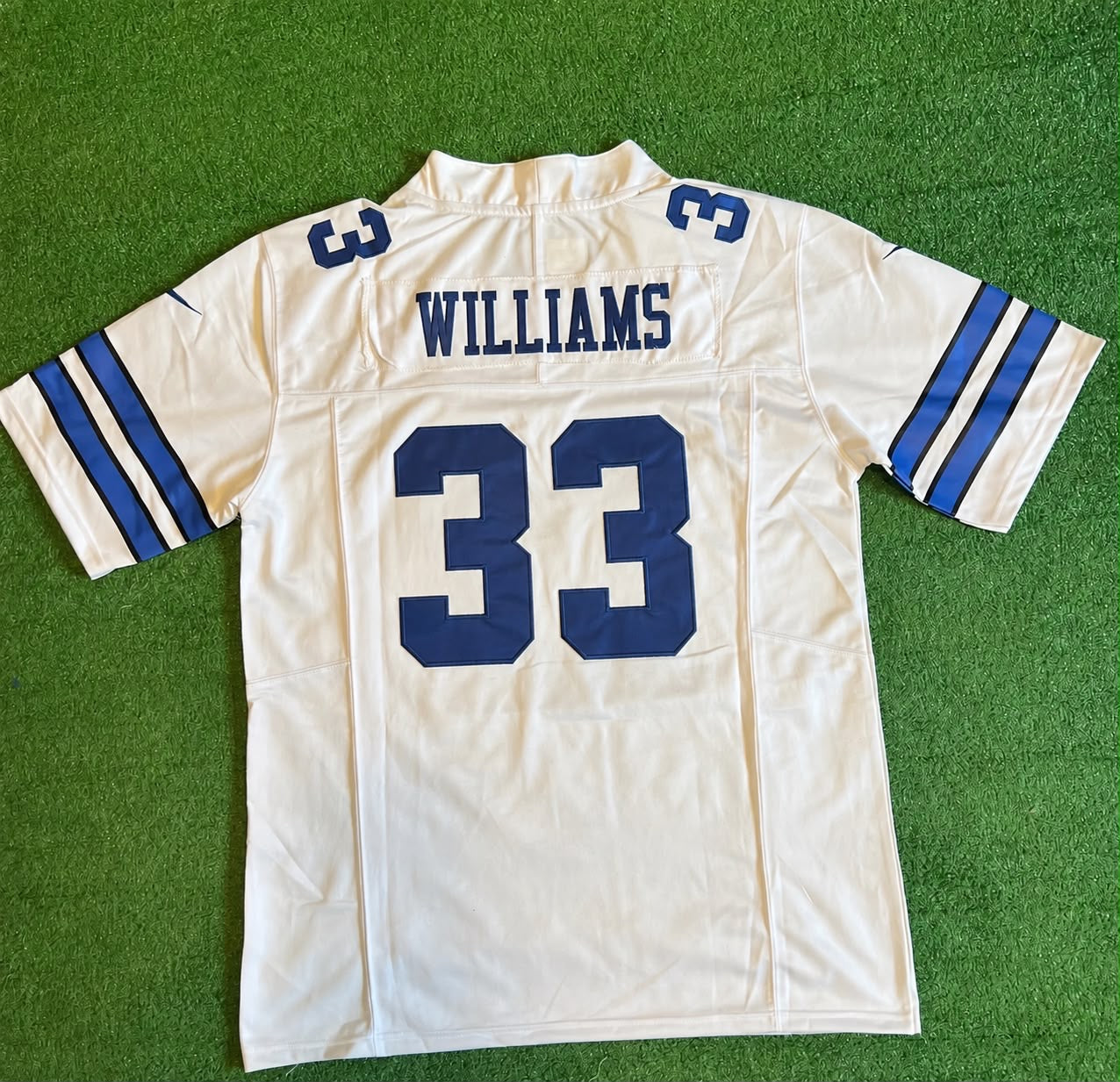 DALLAS COWBOYS JAVONTE WILLIAMS WHITE JERSEY