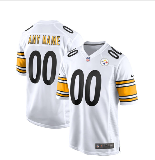 Pittsburgh Steelers Nike Alternate Custom Game Jersey - AWAY