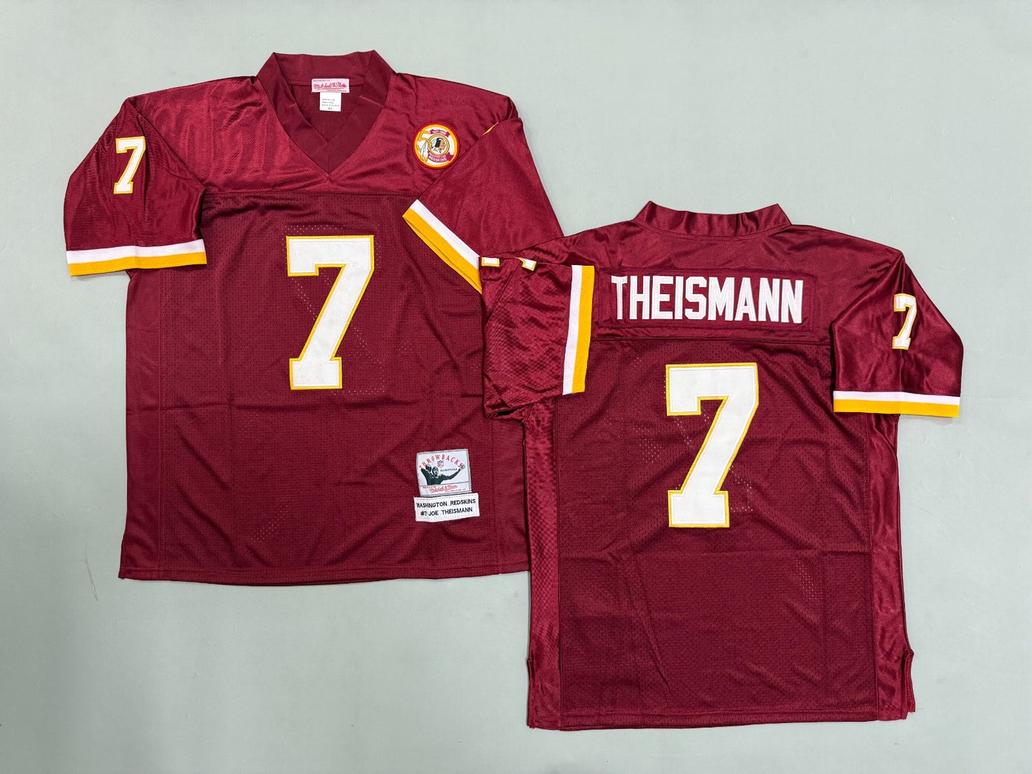WASHINGTON REDSKINS JOE THEISMANN RED JERSEY
