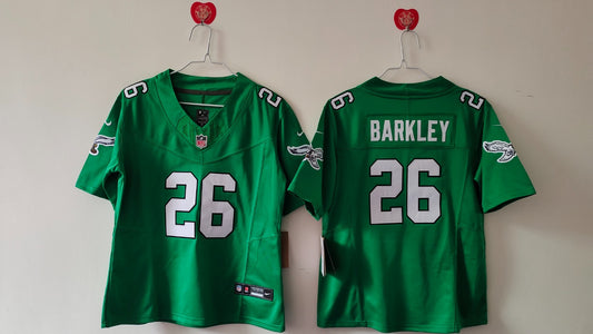 PHILADELPHIA EAGLES SAQUON BARKLEY KELLY GREEN JERSEY