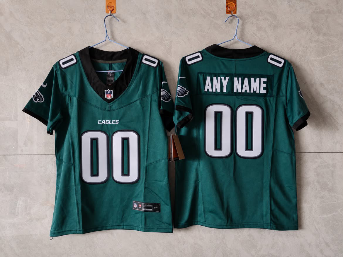 PHILADELPHIA EAGLES CUSTOM GREEN JERSEY