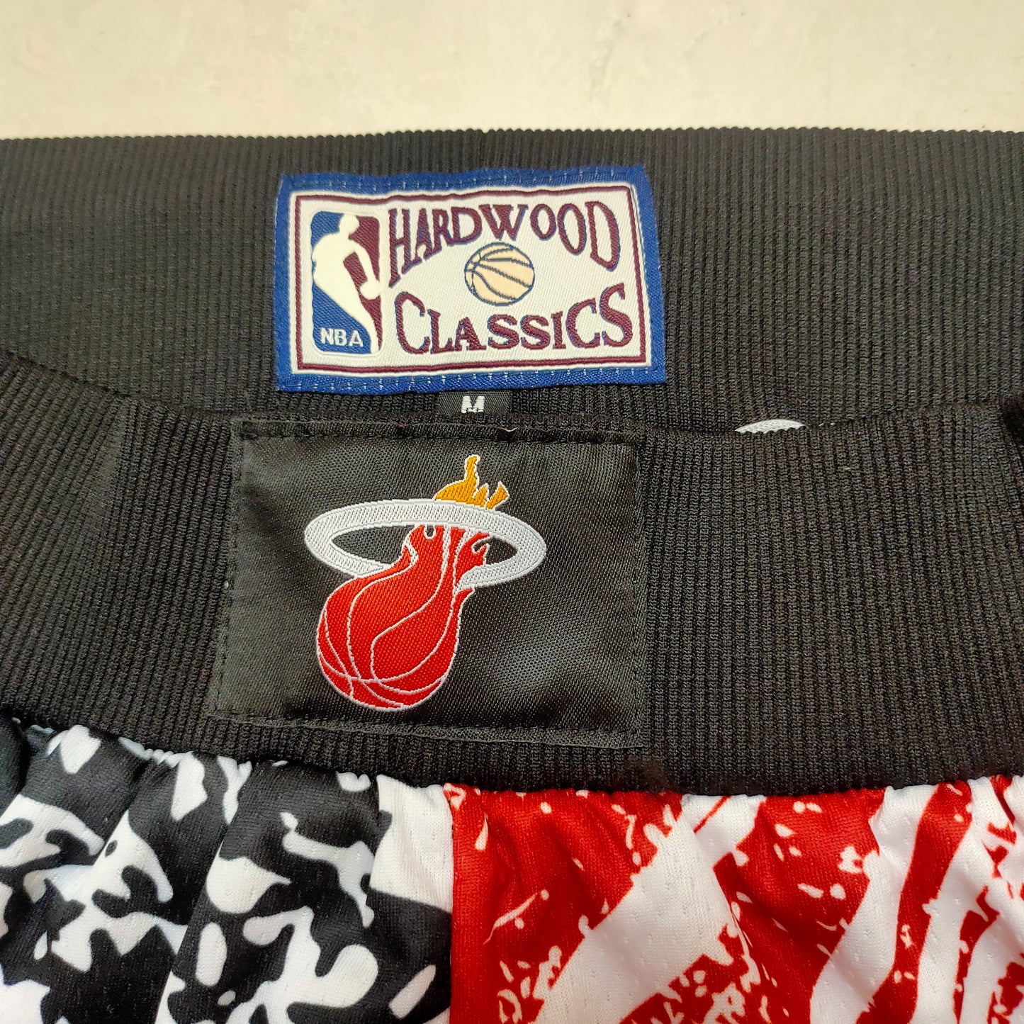 MIAMI HEAT BLACK SHORTS