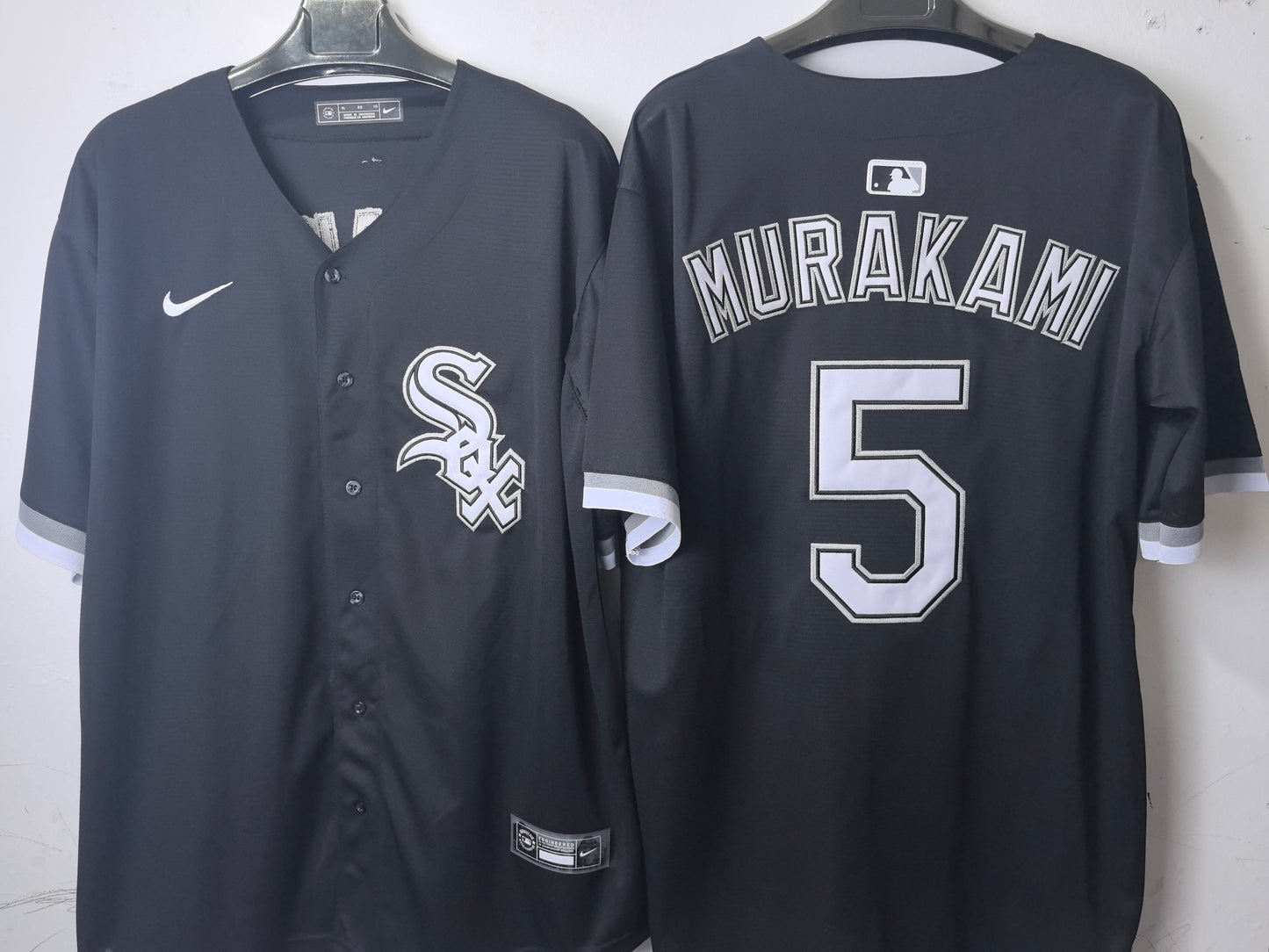 CHICAGO WHITE SOXS MUNETAKA MURAKAMI BLACK JERSEY