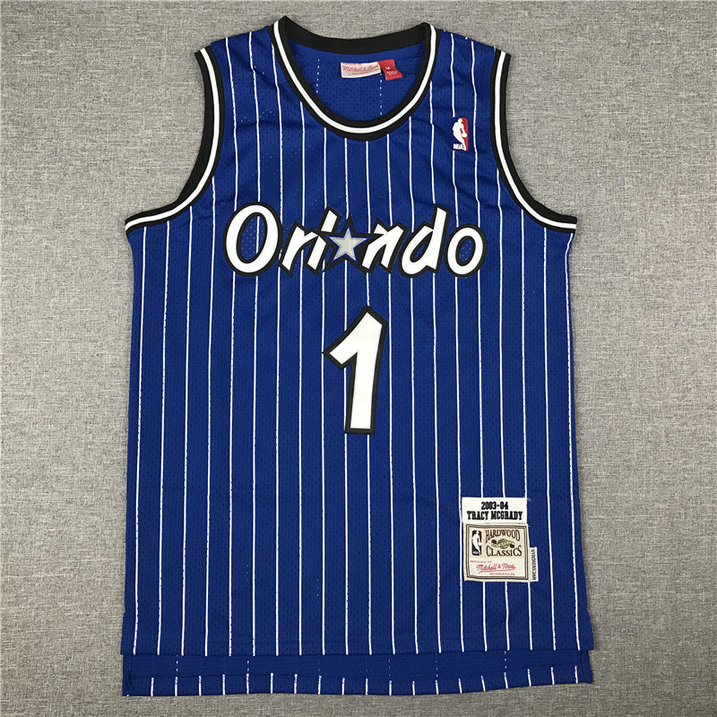 ORLANDO MAGIC TRACY MCGRADY BLUE VINTAGE JERSEY