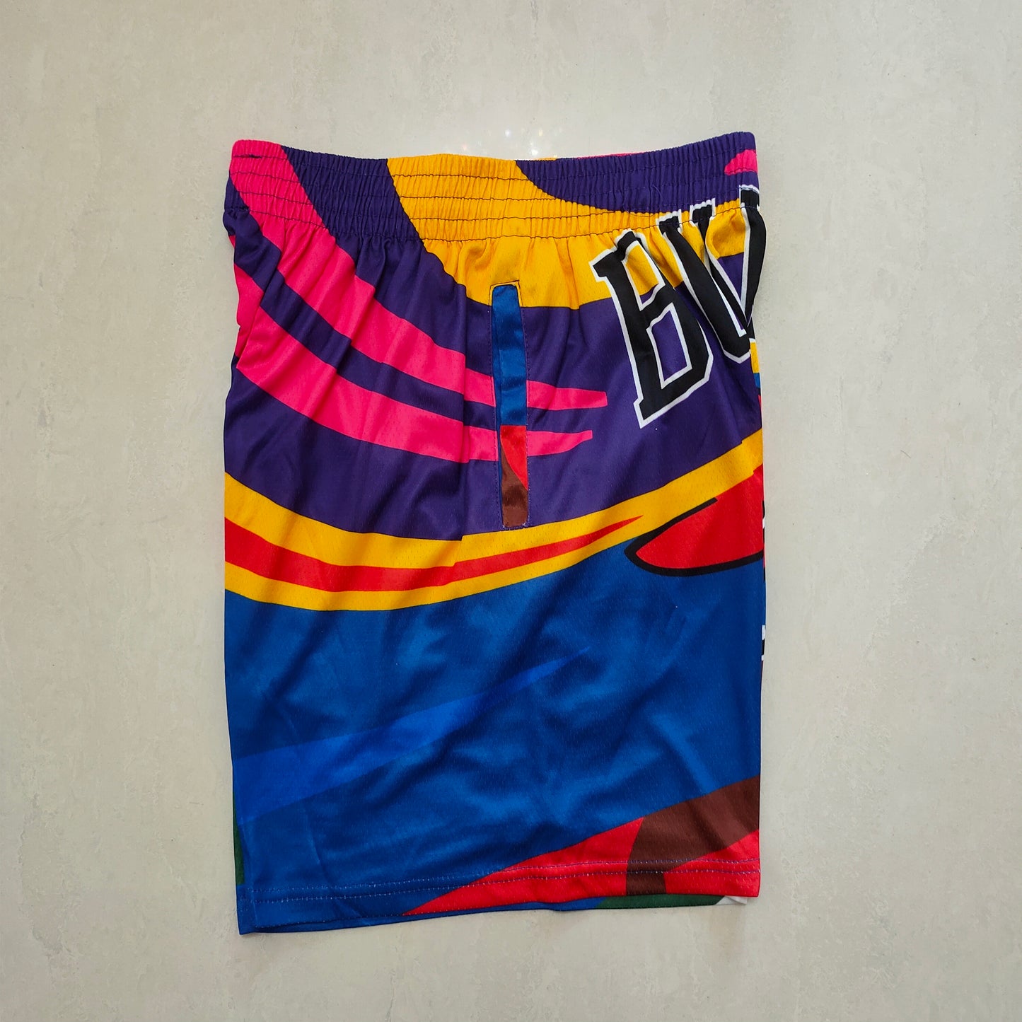 CHICAGO BULLS MULTI COLOR SHORTS
