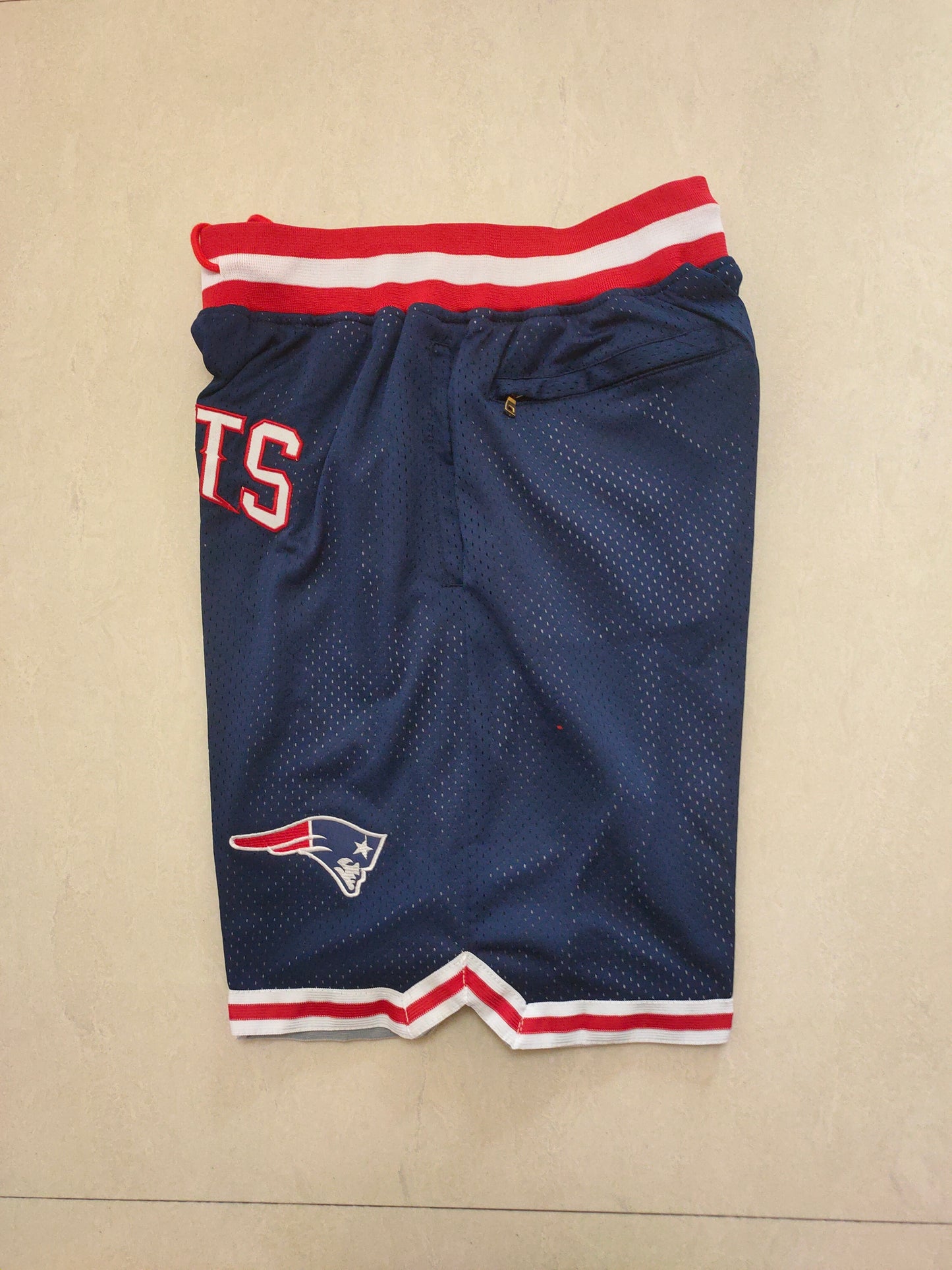 NEW ENGLAND PATRIOT'S BLUE SHORTS