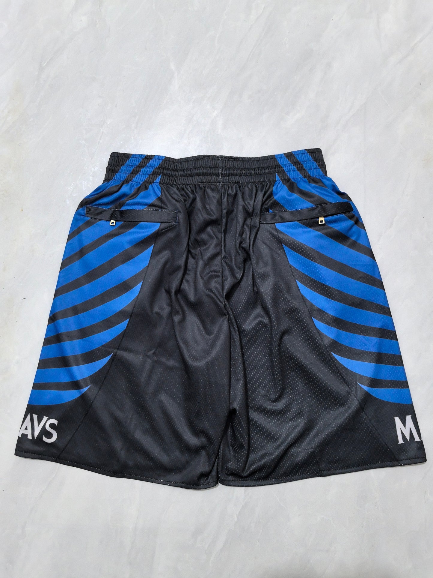 DALLAS MAVERICKS BLACK SHORTS