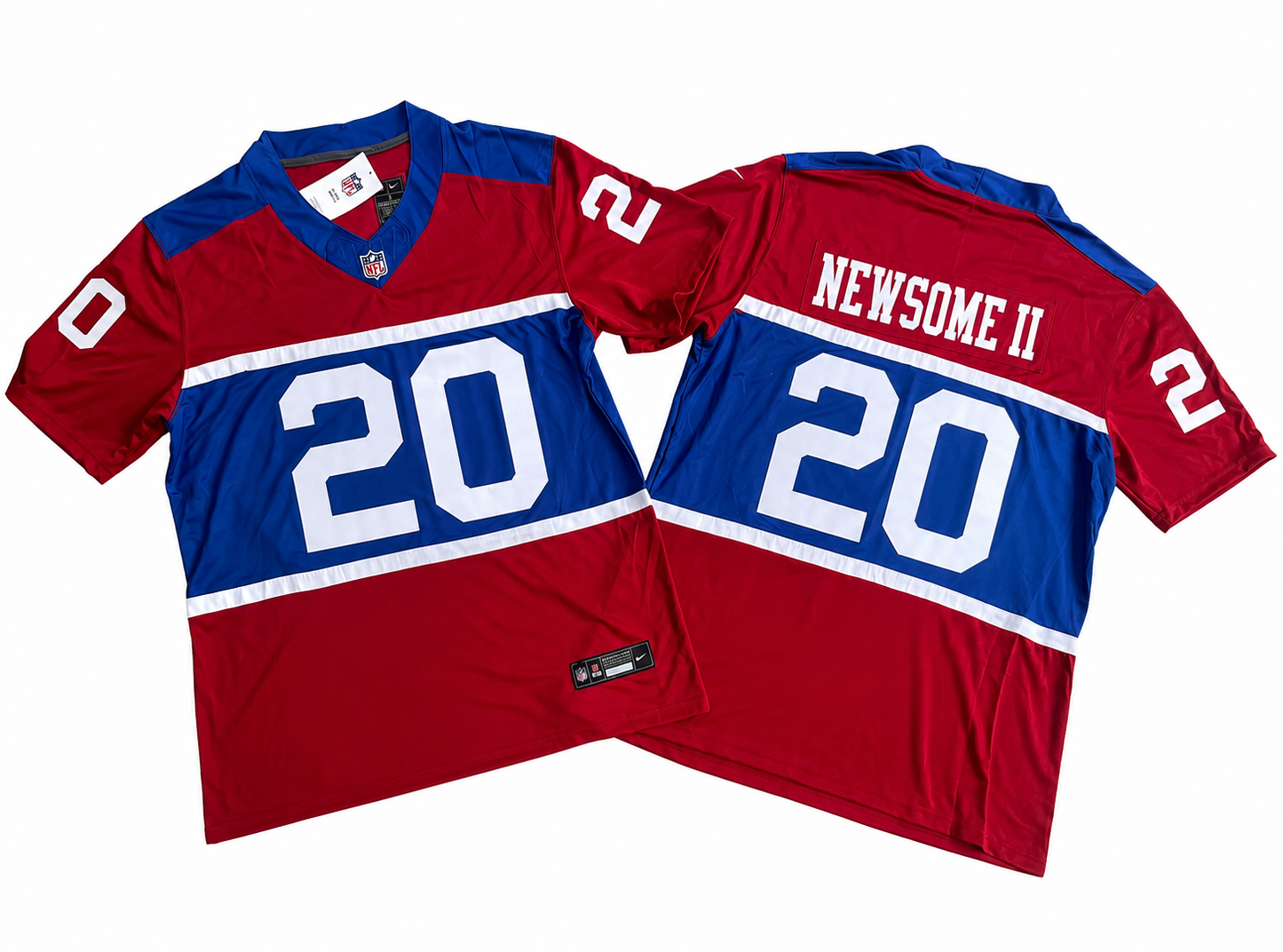 NEW YORK GIANTS GREG NEWSOME II RETRO VINTAGE JERSEY