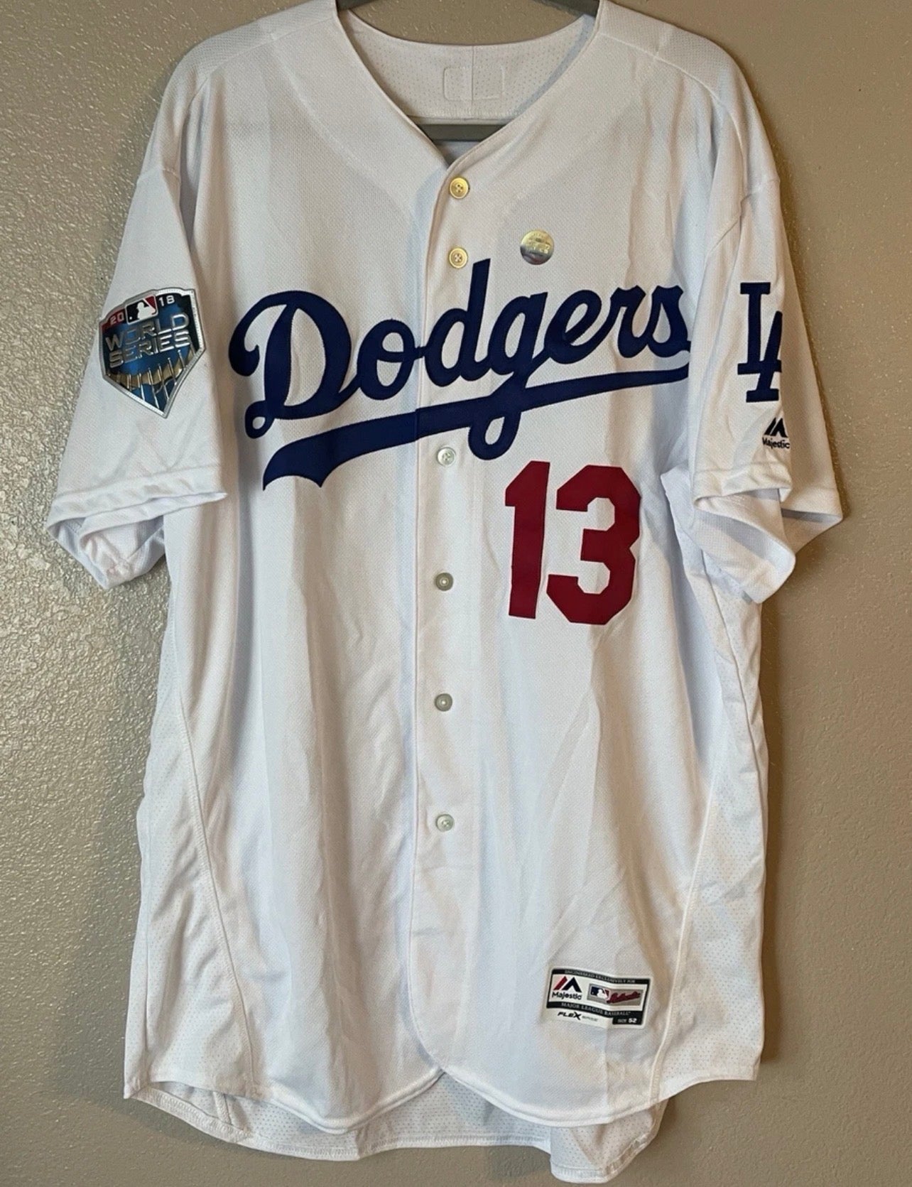 LOS ANGELES DODGERS MAX MUNCY WHITE JERSEY