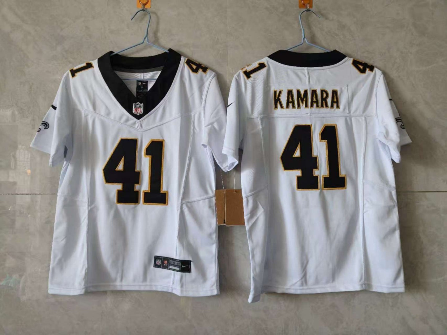New Orleans Saints Alvin Kamara White jersey