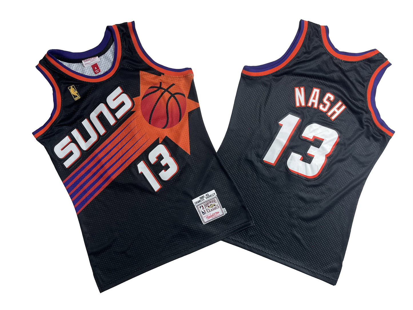 PHOENIX SUNS STEVE NASH BLACK JERSEY