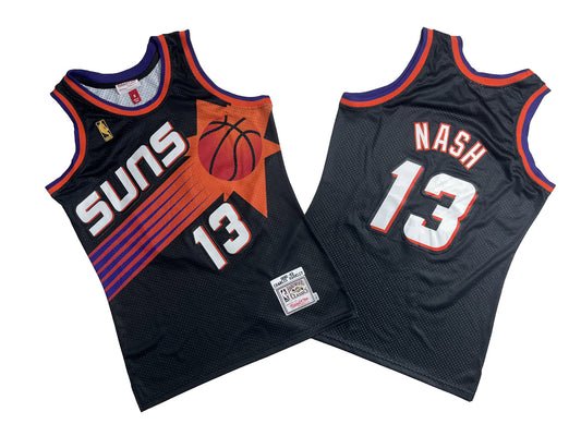 PHOENIX SUNS STEVE NASH BLACK JERSEY