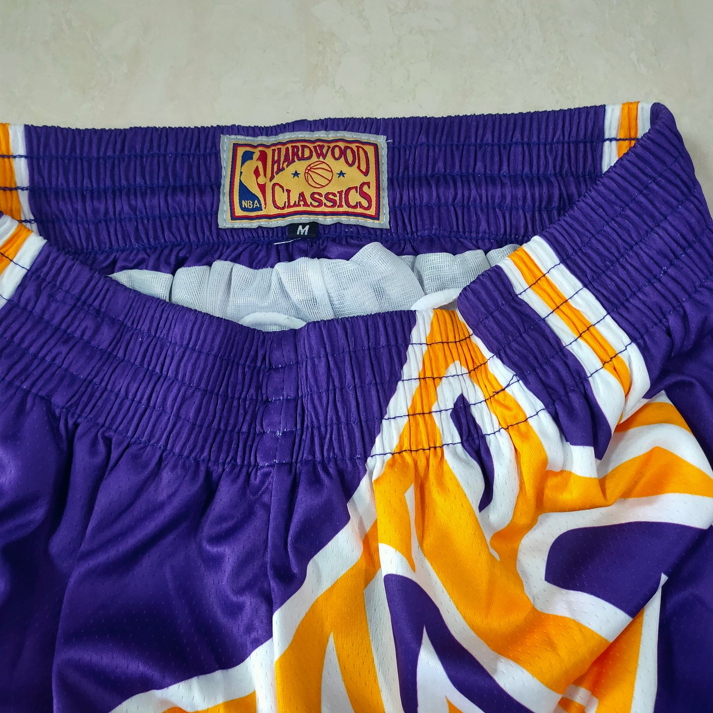 LOS ANGELES LAKERS PURPLE SHORTS