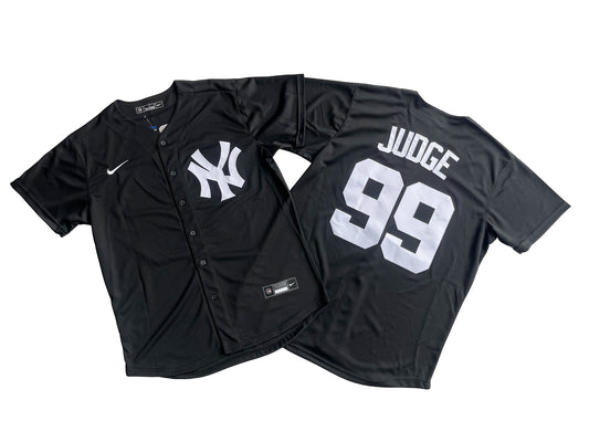 NEW YORK YANKEES AARON JUDGE BLACK JERSEY