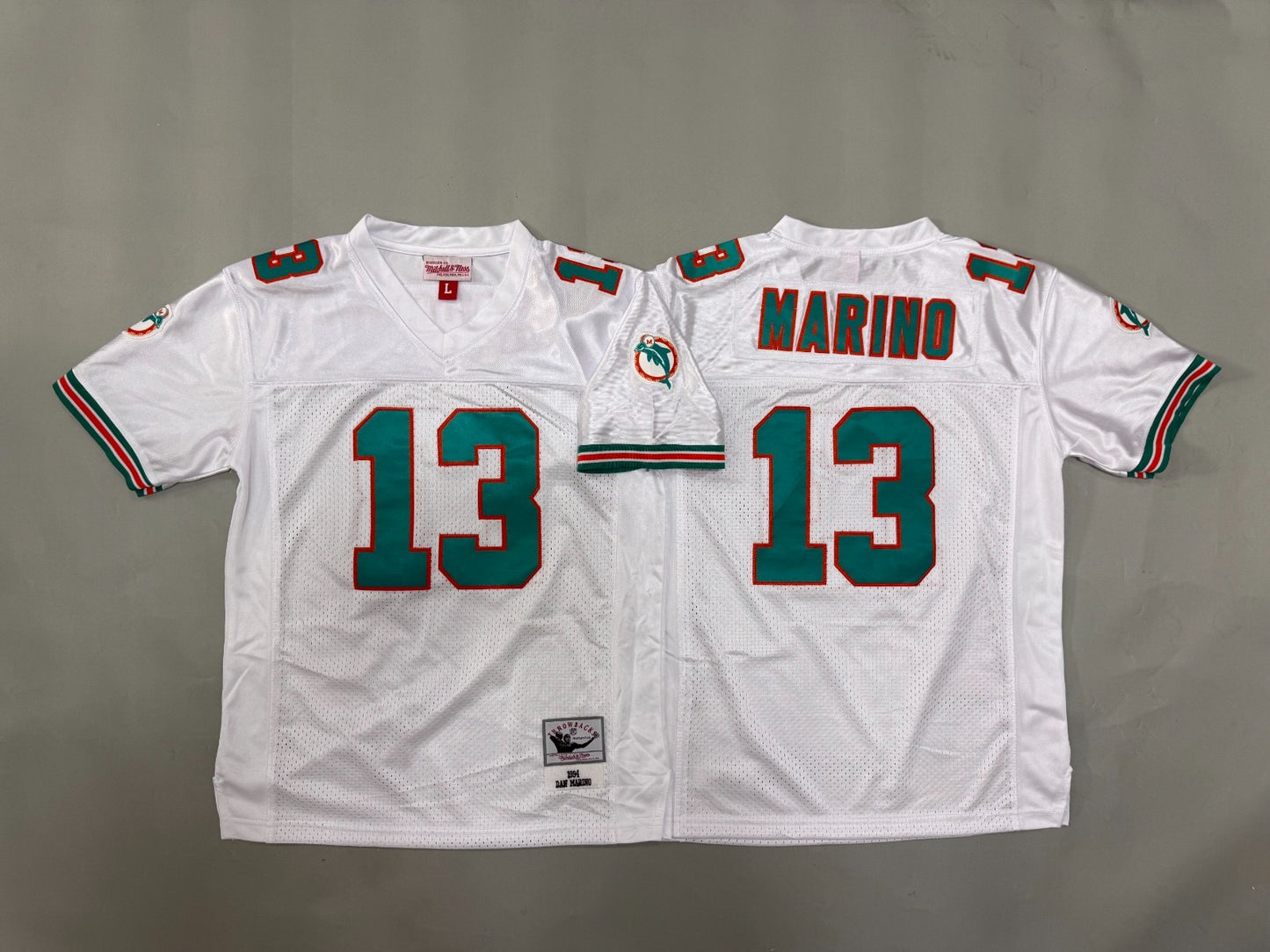 MIAMI DOLPHINS DAN MARINO WHITE VINTAGE JERSEY