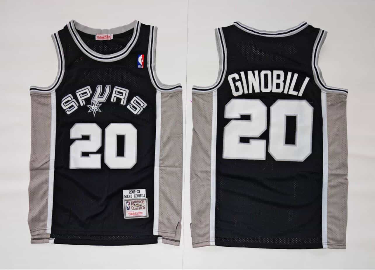 Manu Ginobili San Antonio Spurs Basketball Jersey