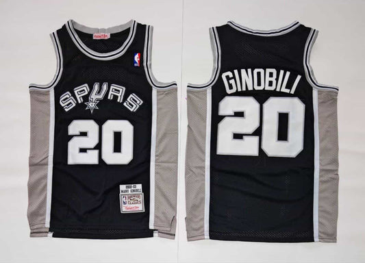 Manu Ginobili San Antonio Spurs Basketball Jersey