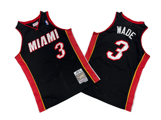 MIAMI HEAT DWAYNE WADE BLACK VINTAGE JERSEY