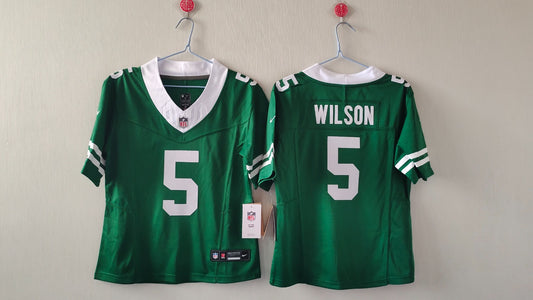 NEW YORK JETS GARRETT WILSON GREEN JERSEY