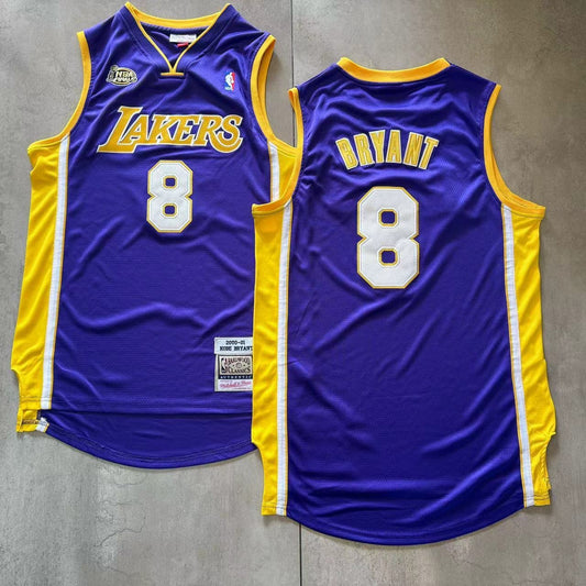 LOS ANGELES LAKERS KOBE BRYANT PURPLE VINTAGE JERSEY