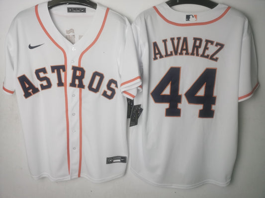 Houston Astros Yordan Alvarez White Jersey