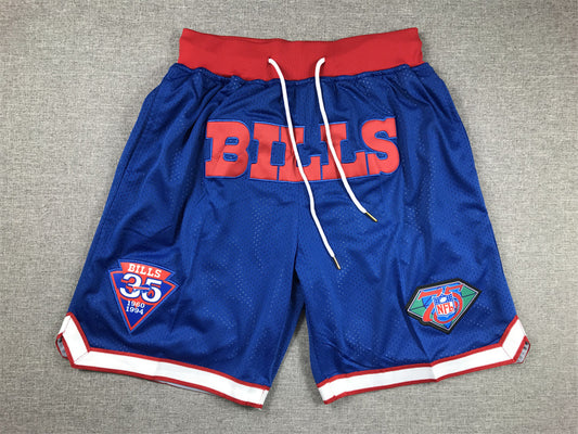 BUFFALO BILLS BLUE SHORTS