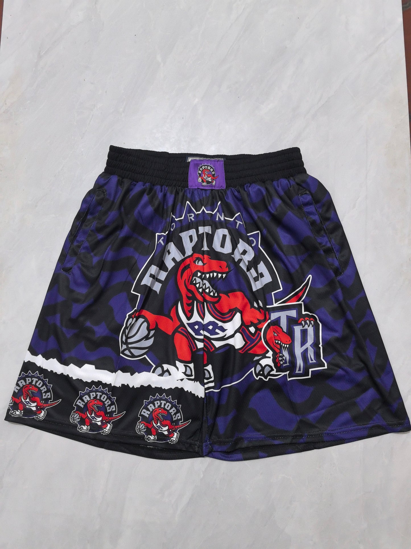 TORONTO RAPTORS PURPLE SHORTS