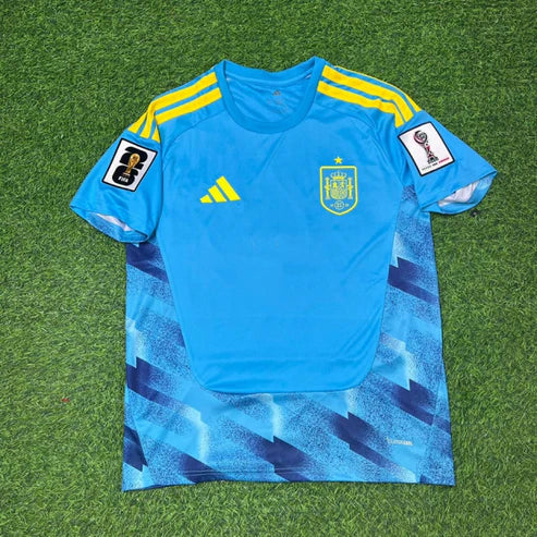 2026 WORLD CUP MIKEL MERINO TEAM SPAIN BLUE JERSEY