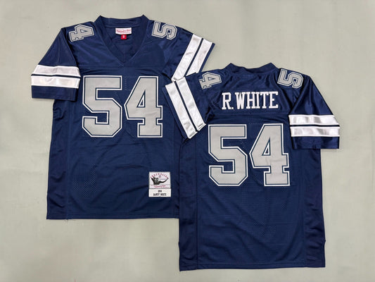 DALLAS COWBOYS RANDY WHITE BLUE VINTAGE JERSEY