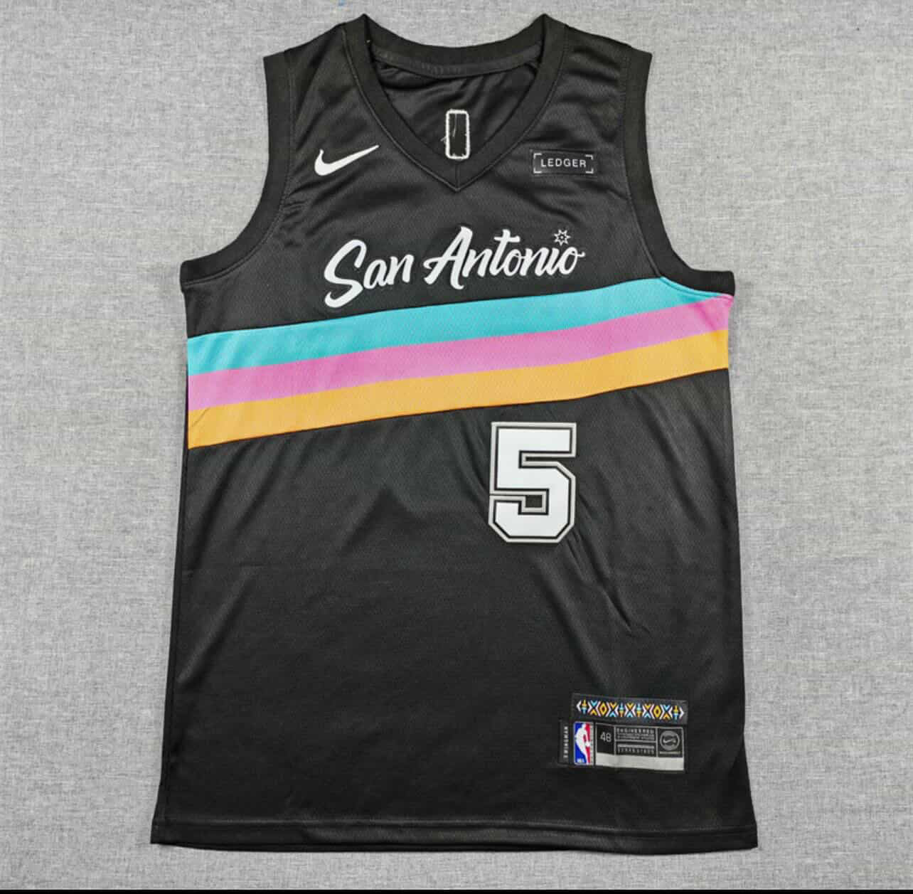 Stephon Castle San Antonio Spurs Basketball Jersey