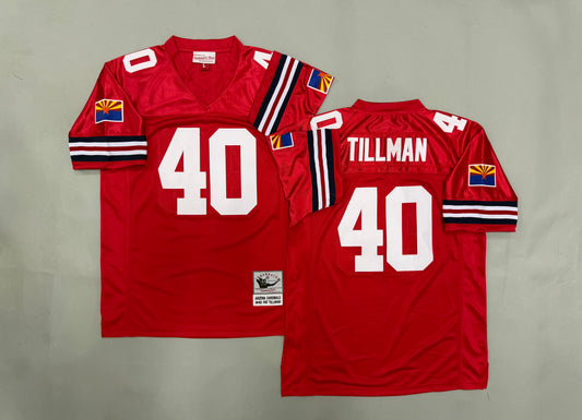ARIZONA CARDINALS PAT TILLMAN RED VINTAGE JERSEY