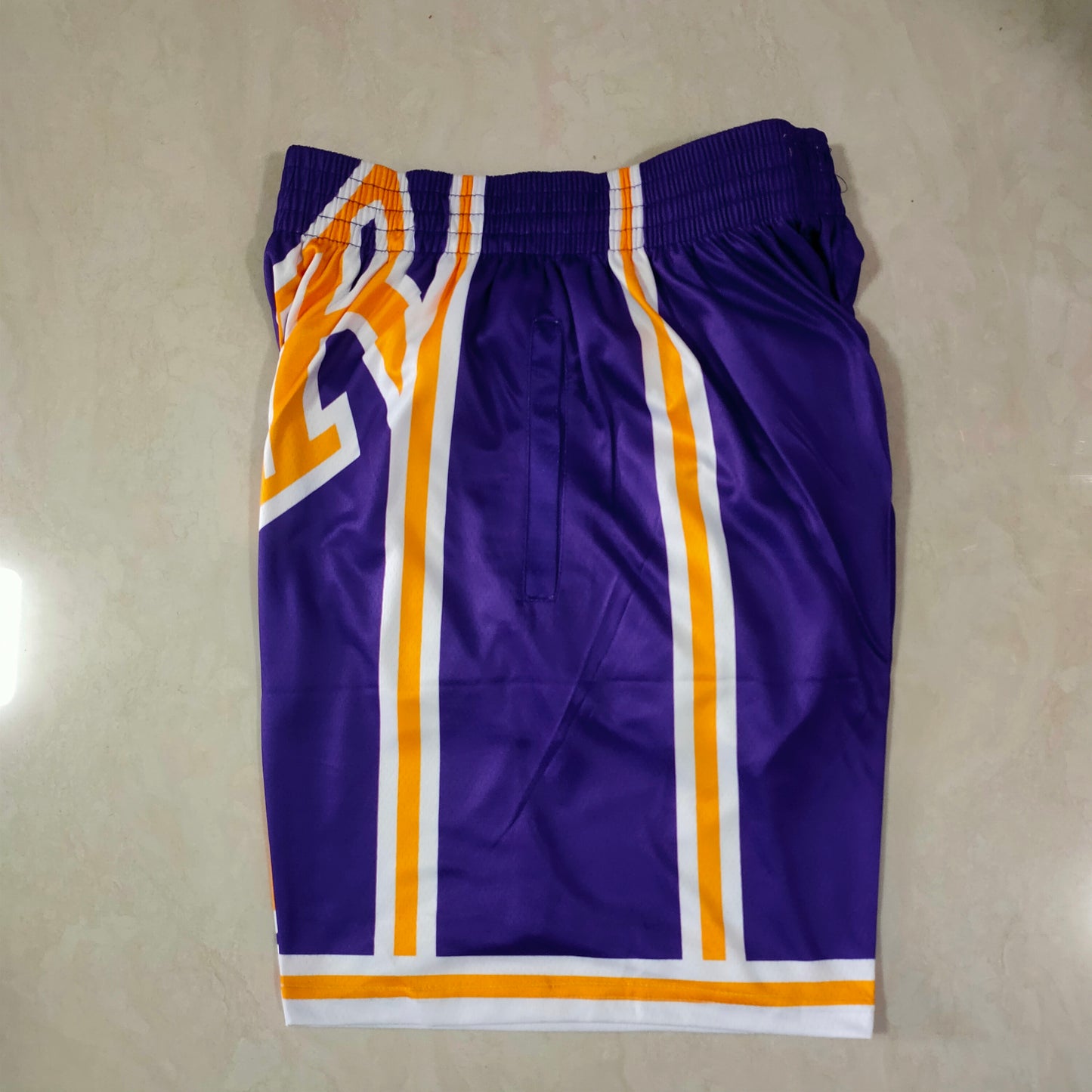 LOS ANGELES LAKERS PURPLE SHORTS
