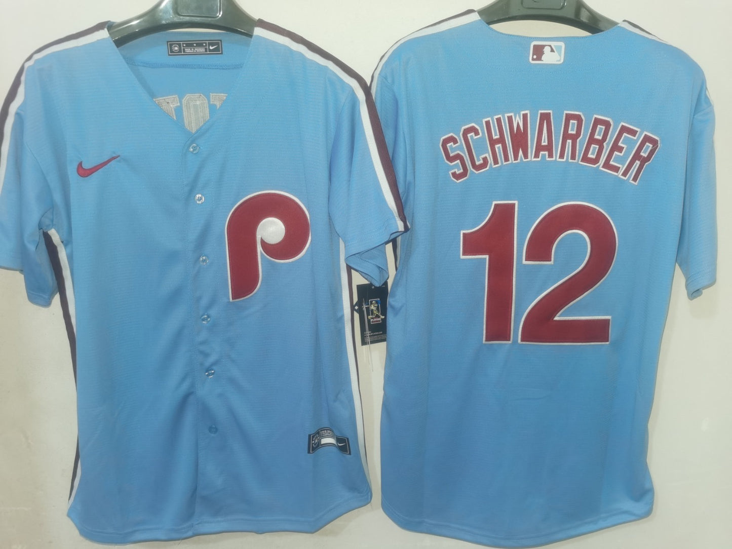 Philadelphia Phillies Kyle Schwarber Blue Jersey
