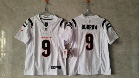 Cincinnati Bengals Joe Burrow White Jersey