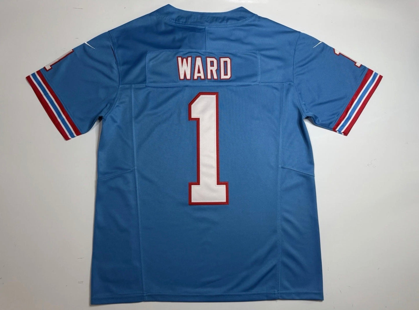 Tennessee Titans Cam Ward Blue Jersey